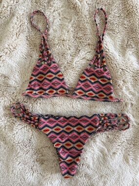 ACACIA SWIMWEAR Navajo Bikini Set Santorini Top + Maui Bottom